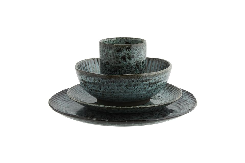 Blue ceramic mug Ocean - 3