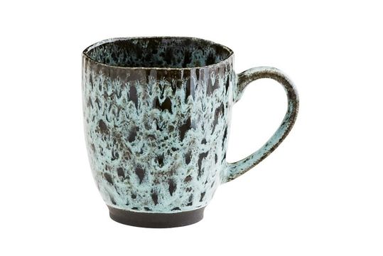 Blue ceramic mug Ocean Clipped