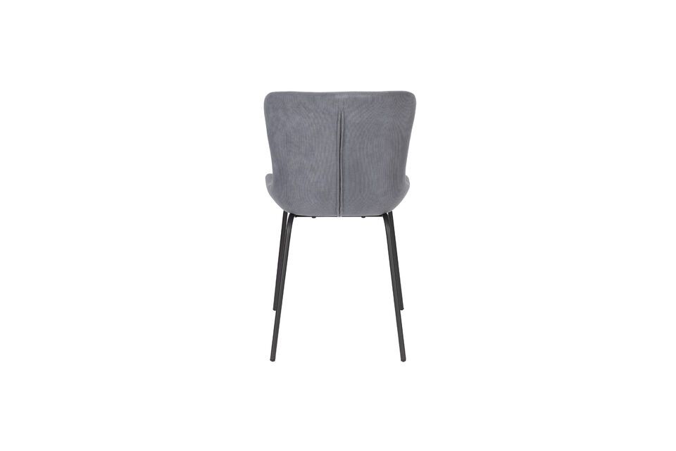 The well-proportioned seat and back provide adequate support, perfect for hours of continuous use