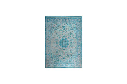Blue fabric rug 200x200 cm Chi