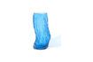 Miniature Blue glass vase Tree Log 3