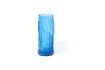 Miniature Blue glass vase Tree Log 4