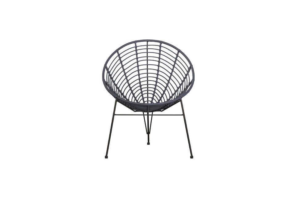 Enjoy the sun on the blue Jane lounge chair from the WOOD collection