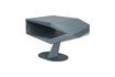 Miniature Blue resin side table North Side 4