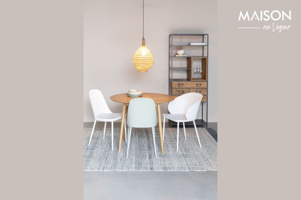 Each rug is hand-finished and adorned with bangs and tassels