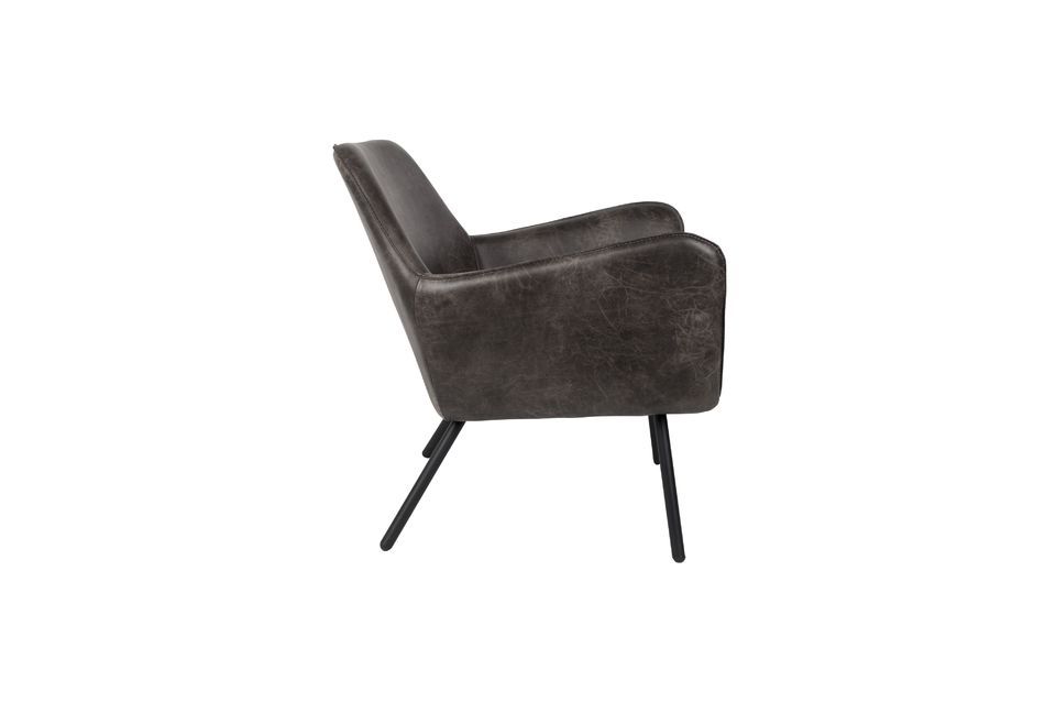 Bon Lounge armchair dark grey - 7