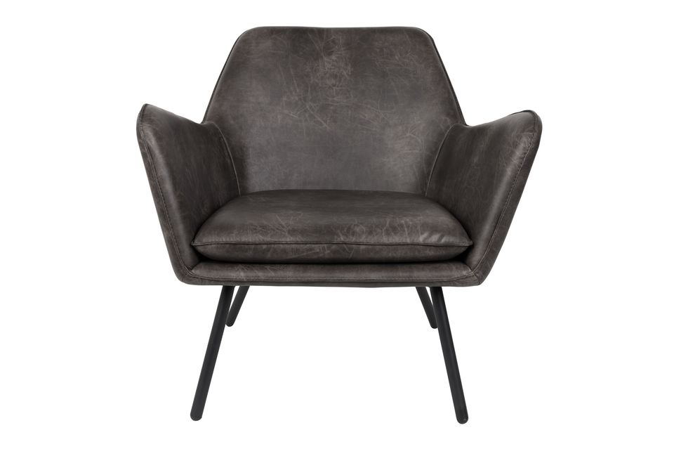 Bon Lounge armchair dark grey - 9