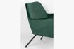 Miniature Bon Lounge armchair in green velvet 4