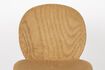 Miniature Bonnet ochre velvet chair 5
