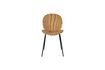 Miniature Bonnet ochre velvet chair 12