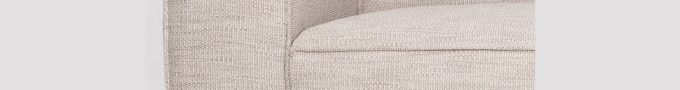 Material Details Bor Sofa 2,5-seater Latte