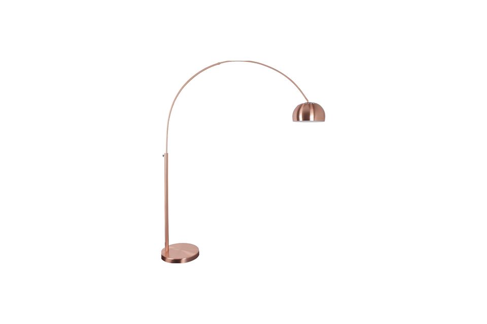 Bow Metal Copper Floor Lamp - 7
