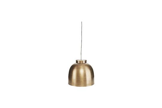 Bowl large gold-plated brass suspension