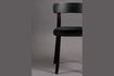 Miniature Brandon Black Velvet and Wooden Chair 11