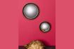 Miniature Brassy Small convex mirror 2