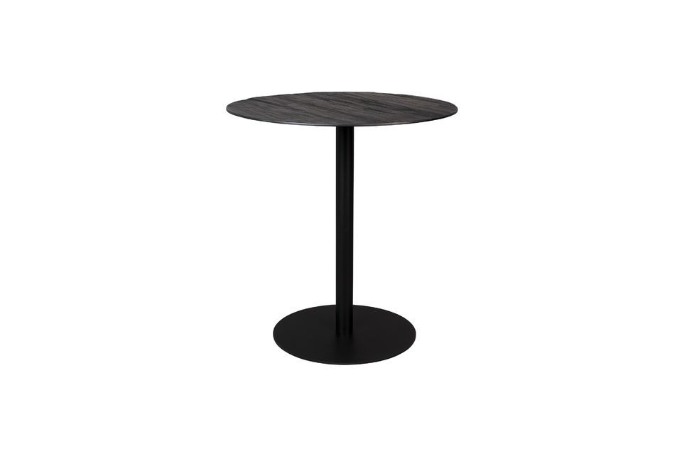 Braza round counter table black colour Dutch Bone