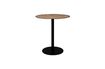Miniature Braza round counter table brown colour 1