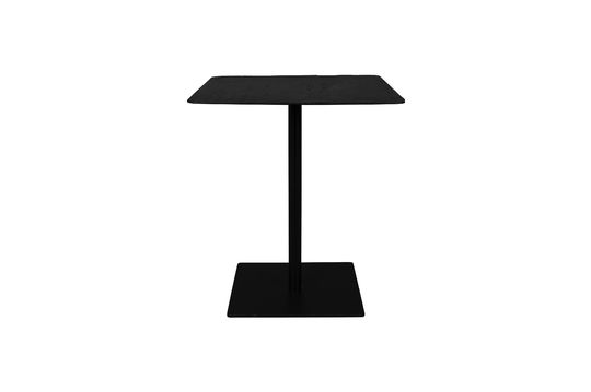 Braza square counter table black colour Clipped
