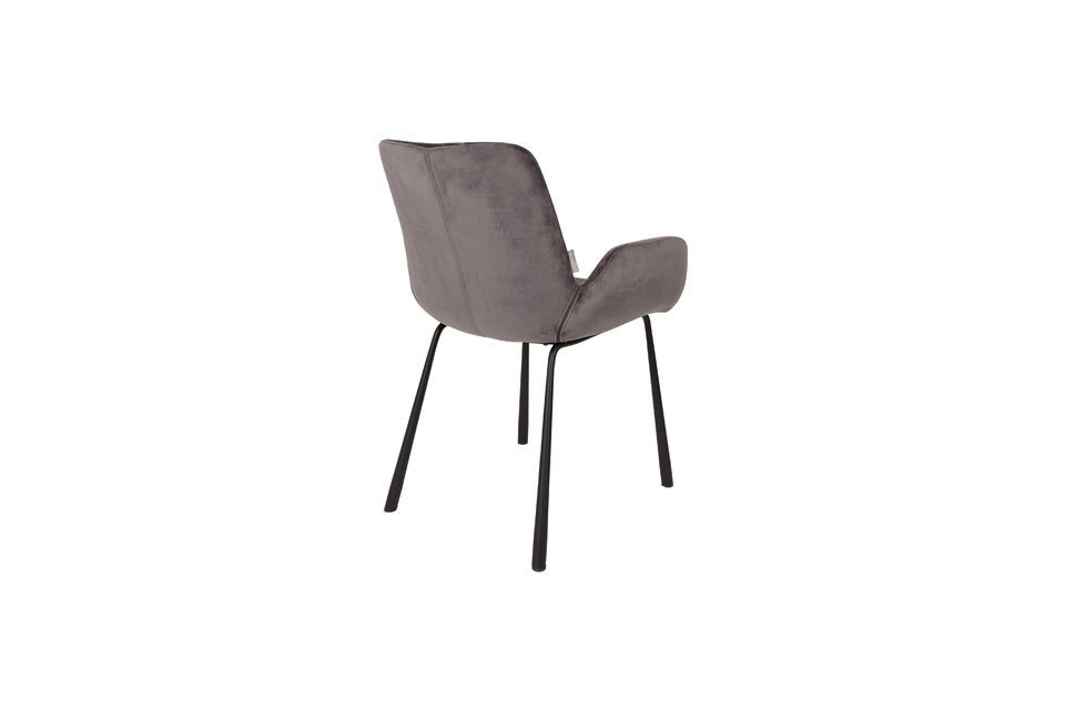 Brit armchair dark grey - 8