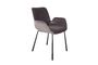 Miniature Brit armchair dark grey Clipped