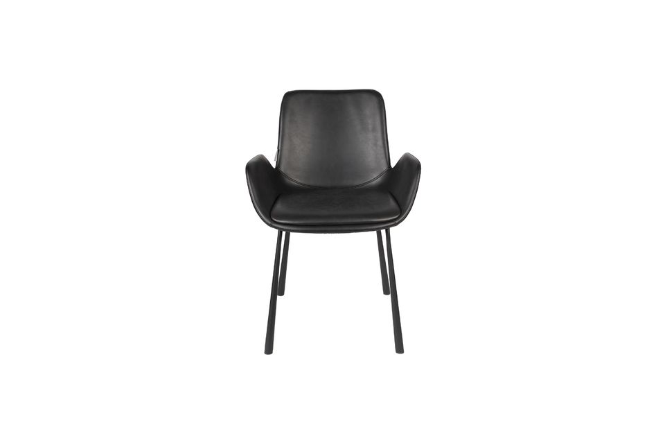 Brit Li Black Armchair - 9