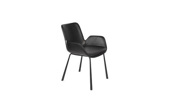 Brit Li Black Armchair Clipped