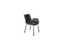 Miniature Brit Li Black Armchair Clipped