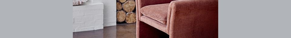 Material Details Brown armchair Paseo
