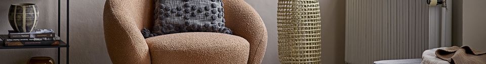 Material Details Brown armchair Ted