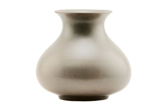 Brown ceramic vase Santa Fe Clipped