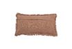Miniature Brown cotton cushion 3
