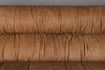 Miniature Brown cowhide 3-seater sofa Clair Douglas 4