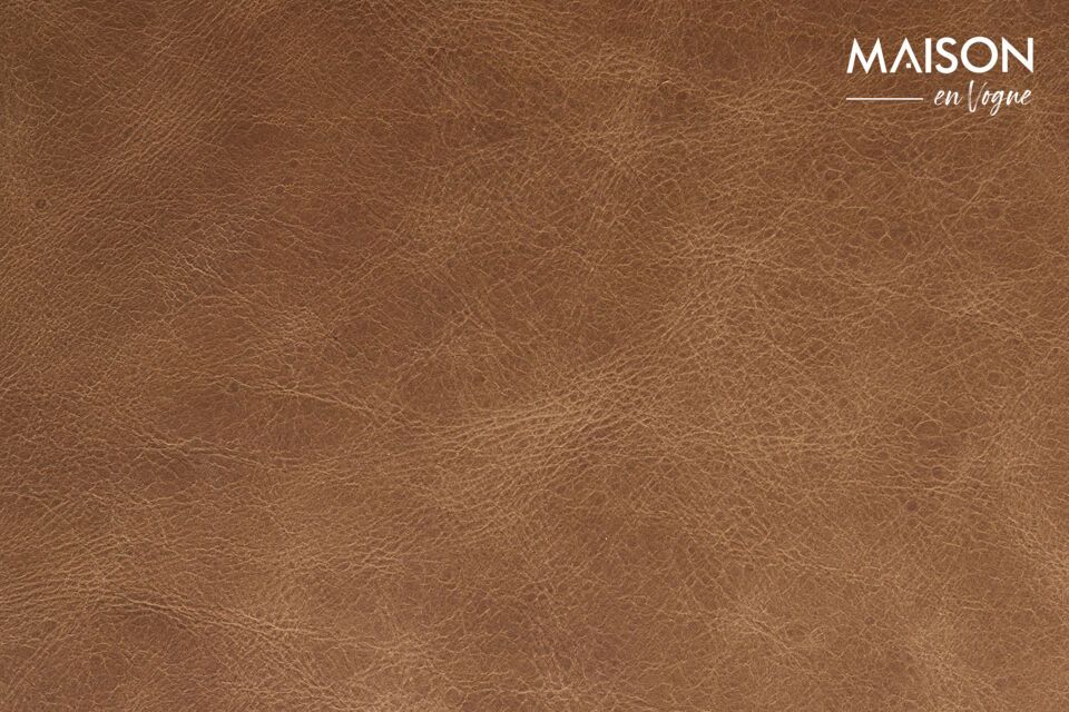 The cowhide leather