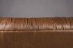 Miniature Brown cowhide 3-seater sofa Clair Douglas 10