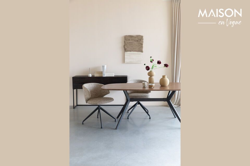 Contemporary elegance and friendly warmth.