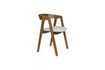 Miniature Brown fabric chair Mads 3