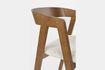 Miniature Brown fabric chair Mads 11