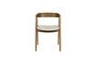 Miniature Brown fabric chair Mads 7