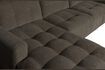 Miniature Brown fabric left corner sofa Bar 2