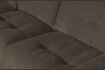 Miniature Brown fabric left corner sofa Bar 3
