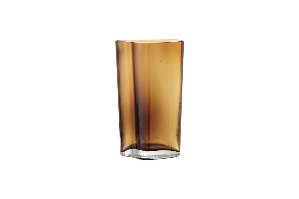 Brown glass vase Benia Bloomingville