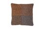 Miniature Brown jute cushion Rodin Clipped