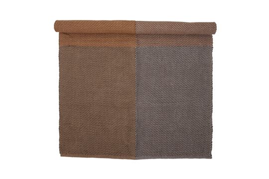 Brown jute rug Rodin Clipped