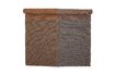 Miniature Brown jute rug Rodin 1