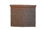 Miniature Brown jute rug Rodin Clipped