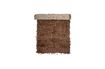 Miniature Brown leather carpet Serah 1