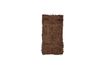 Miniature Brown leather carpet Serah 3