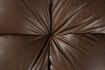 Miniature Brown leather modular 4-seater sofa Hackman 7