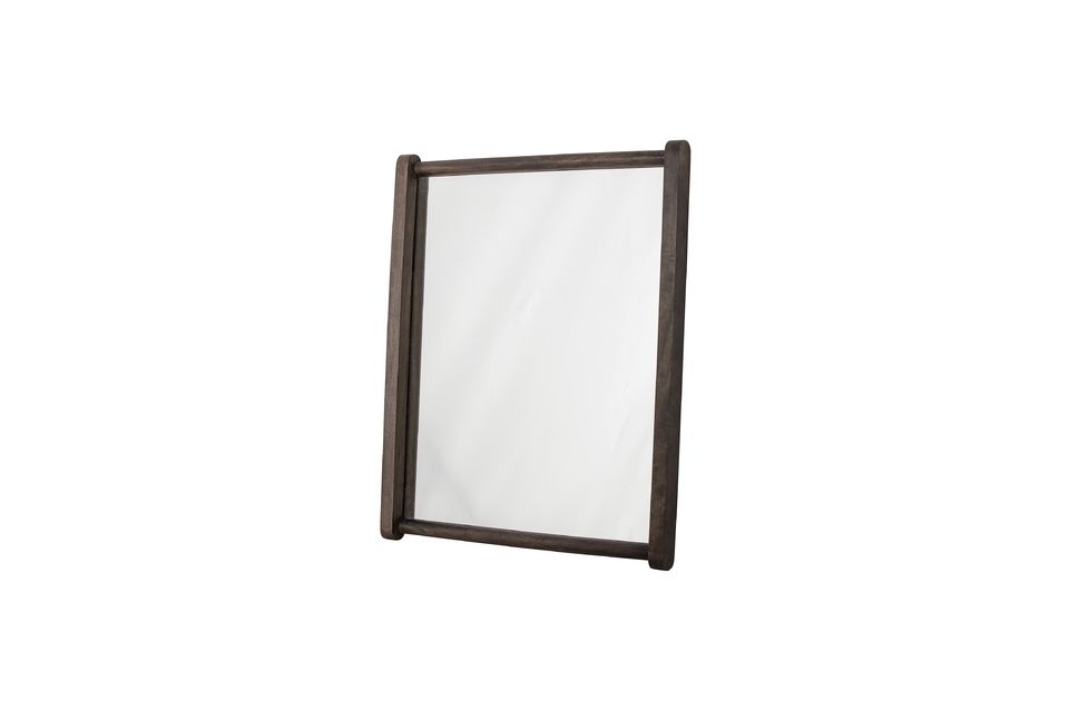 The Ebbi mirror from Bloomingville has a beautiful wooden frame with a handcrafted look