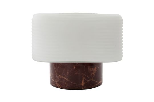 Brown marble table lamp Neat Clipped